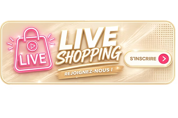 Live Shopping — rejoignez-nous !
